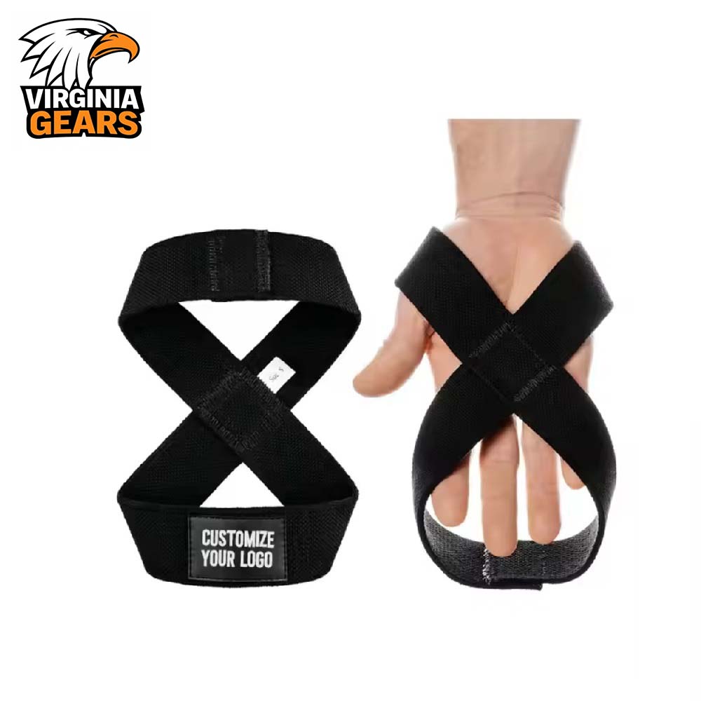 Virginia Gears 8-Figure Weight Lifting Strap
