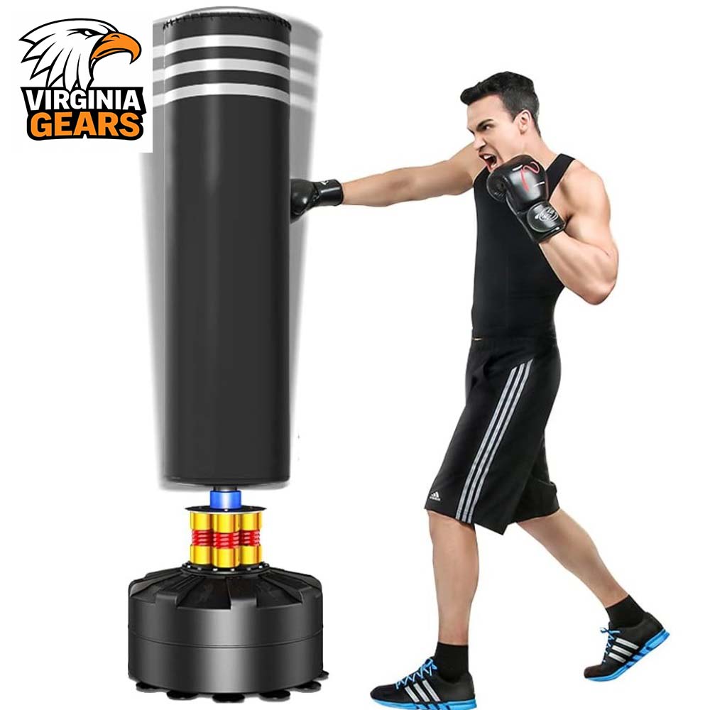 Virginia Gears Free-Standing Adult Punch Bag