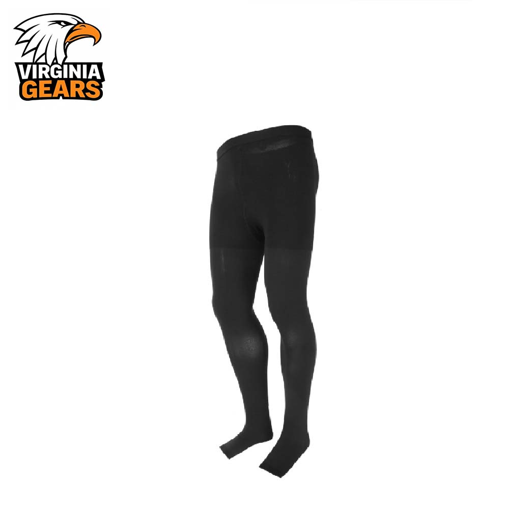 Virginia Gears Black Compression Tights